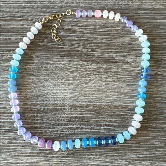 Beaded necklace A500 - Picture 2 of 3